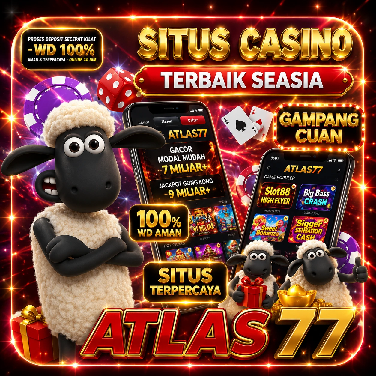 ATLAS77 - Situs Terpercaya Scatter Hitam Terbaru Dan Populer Di Seluruh Indonesia 2026